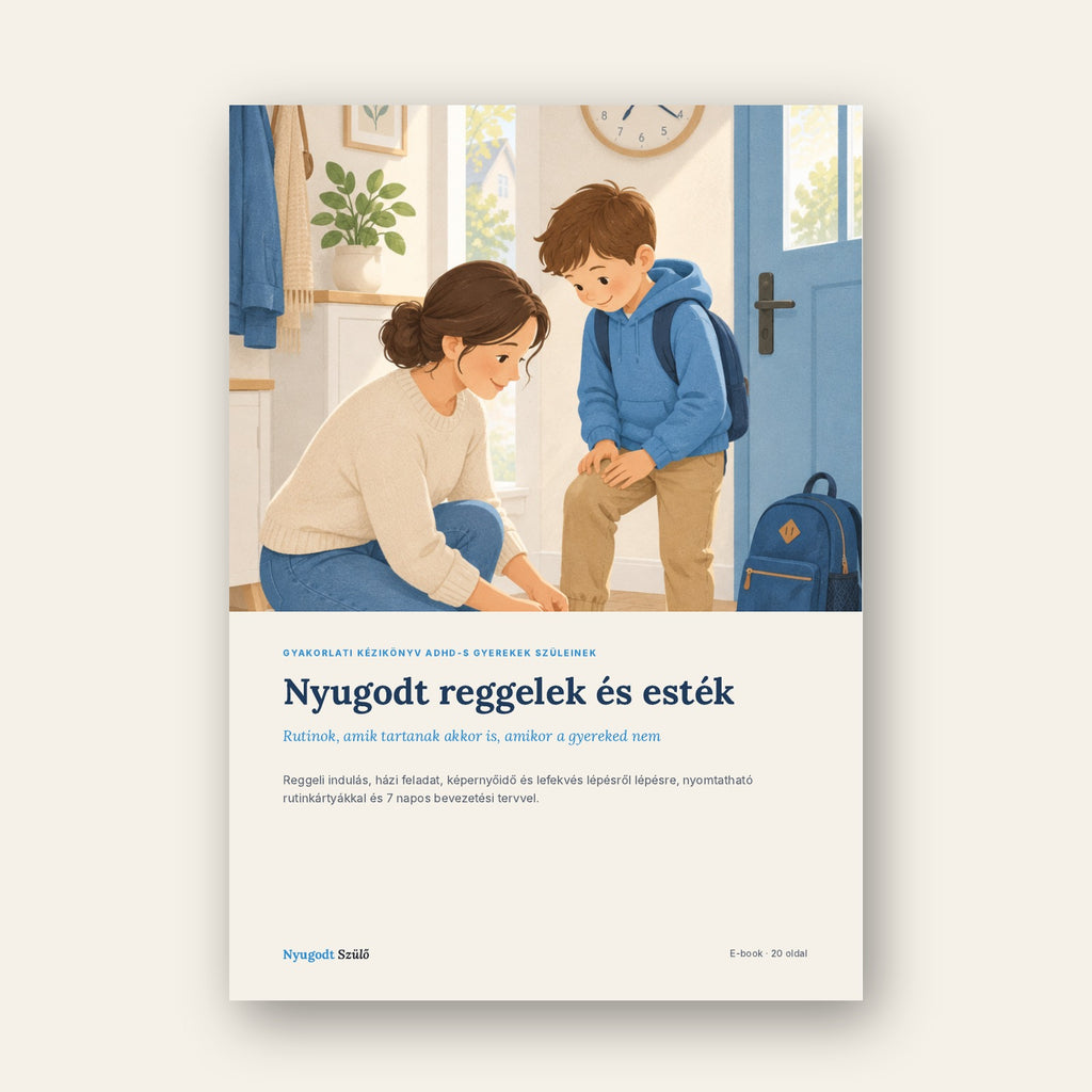 Nyugodt reggelek és esték e-book borító