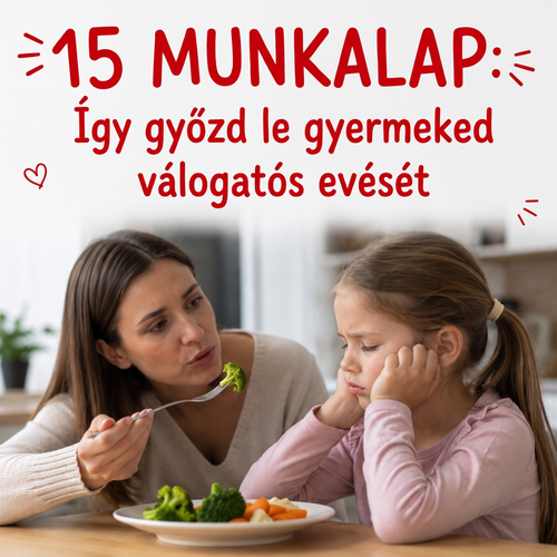 15 munkalap: válogatós evés
